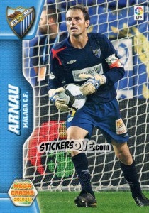 Figurina Arnau - Liga BBVA 2010-2011. Megacracks - Panini