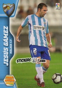 Figurina Jesús Gámez - Liga BBVA 2010-2011. Megacracks - Panini