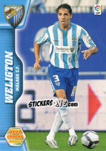 Figurina Weligton - Liga BBVA 2010-2011. Megacracks - Panini