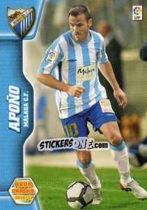 Figurina Apoño - Liga BBVA 2010-2011. Megacracks - Panini