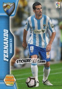 Sticker Fernando - Liga BBVA 2010-2011. Megacracks n. 192 - Panini
