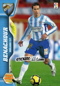Cromo Benachour - Liga BBVA 2010-2011. Megacracks - Panini
