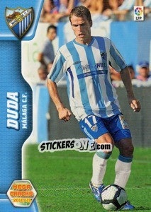Sticker Duda - Liga BBVA 2010-2011. Megacracks n. 194 - Panini