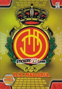 Cromo Escudo - Liga BBVA 2010-2011. Megacracks - Panini