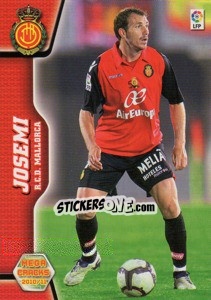 Sticker Josemi - Liga BBVA 2010-2011. Megacracks - Panini