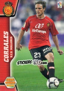 Sticker Corrales - Liga BBVA 2010-2011. Megacracks n. 207 - Panini