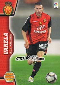 Figurina Varela - Liga BBVA 2010-2011. Megacracks - Panini