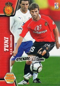 Sticker Tuni - Liga BBVA 2010-2011. Megacracks - Panini
