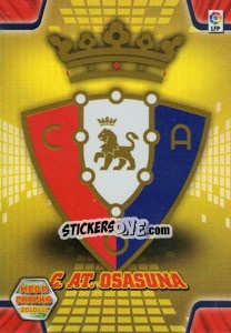 Sticker Escudo - Liga BBVA 2010-2011. Megacracks n. 217 - Panini