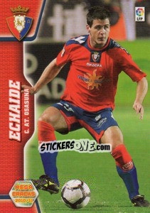 Sticker Echaide - Liga BBVA 2010-2011. Megacracks - Panini