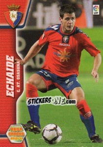 Cromo Echaide - Liga BBVA 2010-2011. Megacracks - Panini