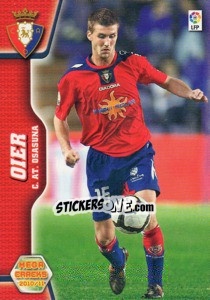 Cromo Oier - Liga BBVA 2010-2011. Megacracks - Panini