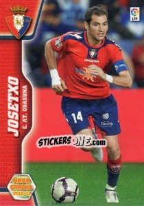 Figurina Josetxo - Liga BBVA 2010-2011. Megacracks n. 224 - Panini