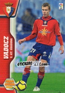 Sticker Vadocz - Liga BBVA 2010-2011. Megacracks n. 227 - Panini