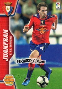 Sticker Juanfran - Liga BBVA 2010-2011. Megacracks - Panini