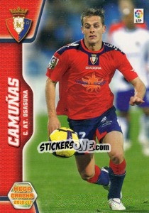 Sticker Camuñas - Liga BBVA 2010-2011. Megacracks - Panini