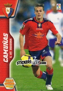 Sticker Camuñas - Liga BBVA 2010-2011. Megacracks n. 230 - Panini