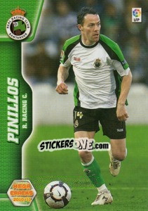 Cromo Pinillos - Liga BBVA 2010-2011. Megacracks - Panini