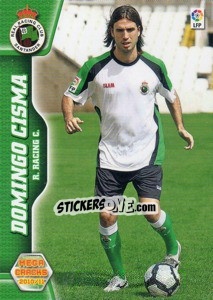 Figurina Domingo Cisma - Liga BBVA 2010-2011. Megacracks - Panini