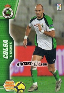 Cromo Colsa - Liga BBVA 2010-2011. Megacracks - Panini