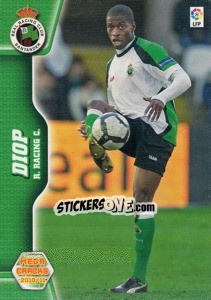 Sticker Diop - Liga BBVA 2010-2011. Megacracks - Panini