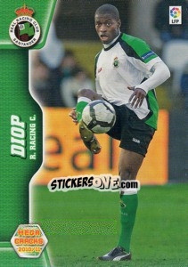 Cromo Diop - Liga BBVA 2010-2011. Megacracks - Panini