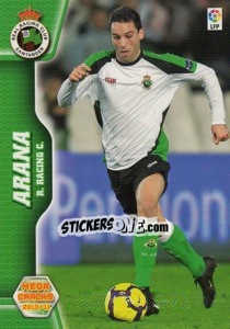 Figurina Arana - Liga BBVA 2010-2011. Megacracks - Panini