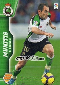 Figurina Munitis - Liga BBVA 2010-2011. Megacracks - Panini