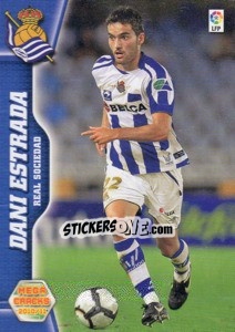 Cromo Dani Estrada - Liga BBVA 2010-2011. Megacracks - Panini