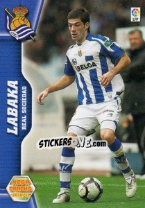 Cromo Labaka - Liga BBVA 2010-2011. Megacracks - Panini