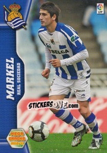 Sticker Markel - Liga BBVA 2010-2011. Megacracks - Panini
