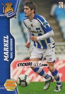 Figurina Markel - Liga BBVA 2010-2011. Megacracks - Panini