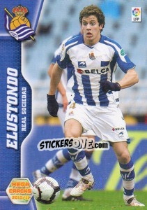Sticker Elustondo - Liga BBVA 2010-2011. Megacracks - Panini