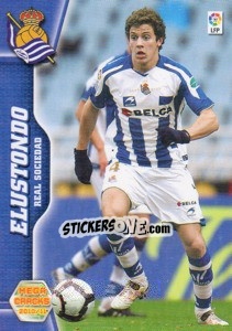 Figurina Elustondo - Liga BBVA 2010-2011. Megacracks - Panini