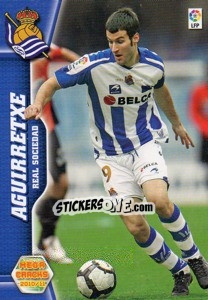 Cromo Aguirretxe - Liga BBVA 2010-2011. Megacracks n. 269 - Panini