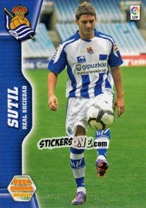 Cromo Sutil - Liga BBVA 2010-2011. Megacracks - Panini