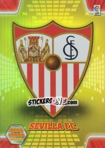 Sticker Escudo - Liga BBVA 2010-2011. Megacracks - Panini