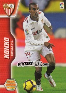 Sticker Konko - Liga BBVA 2010-2011. Megacracks - Panini