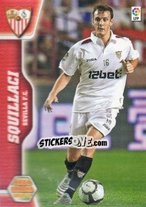 Sticker Squillaci - Liga BBVA 2010-2011. Megacracks - Panini