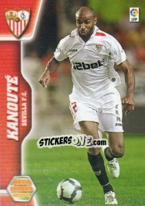 Sticker Kanouté - Liga BBVA 2010-2011. Megacracks - Panini