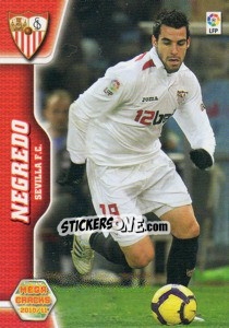 Sticker Negredo - Liga BBVA 2010-2011. Megacracks n. 288 - Panini