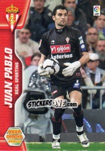 Sticker Juán Pablo - Liga BBVA 2010-2011. Megacracks - Panini