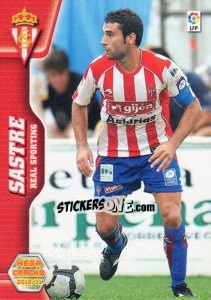 Figurina Sastre - Liga BBVA 2010-2011. Megacracks - Panini