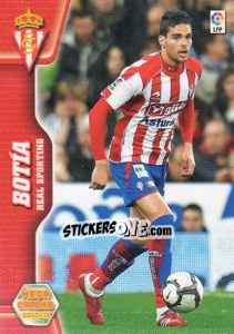 Sticker Botía - Liga BBVA 2010-2011. Megacracks - Panini