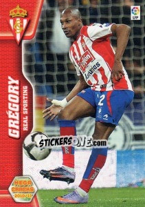 Sticker Grégory - Liga BBVA 2010-2011. Megacracks - Panini