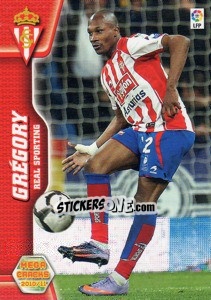 Sticker Grégory - Liga BBVA 2010-2011. Megacracks n. 296 - Panini