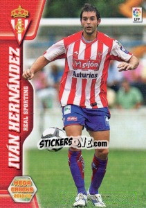 Sticker Iván Hernández - Liga BBVA 2010-2011. Megacracks - Panini
