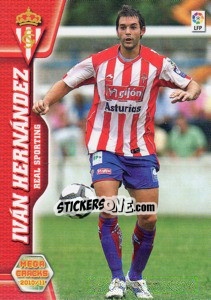 Sticker Iván Hernández - Liga BBVA 2010-2011. Megacracks n. 297 - Panini