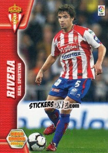 Sticker Rivera - Liga BBVA 2010-2011. Megacracks - Panini