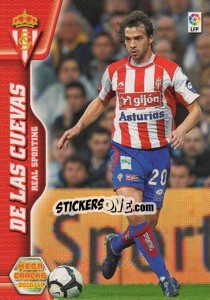 Sticker De las Cuevas - Liga BBVA 2010-2011. Megacracks n. 300 - Panini